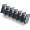 9.5mm Pitch Barrier Terminal Blocks Black 6P